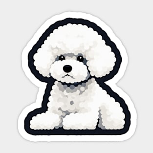 Bichon Frise dog Sticker